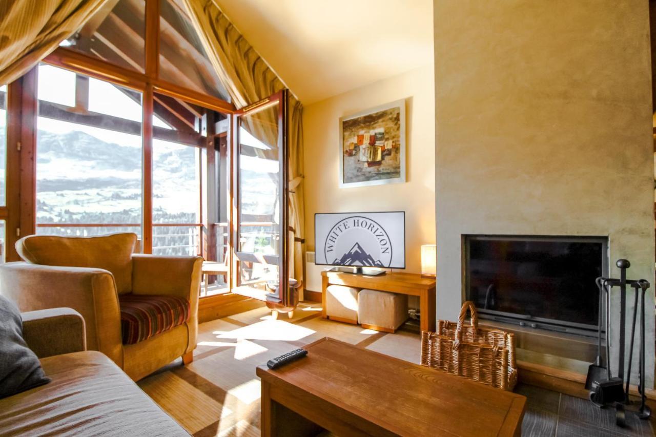 Exceptional 3 Bed Penthouse With Fireplace And Stunning Views Flaine Ngoại thất bức ảnh