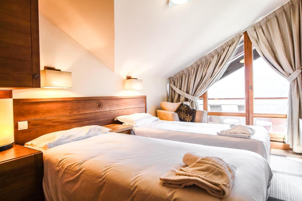 Exceptional 3 Bed Penthouse With Fireplace And Stunning Views Flaine Ngoại thất bức ảnh