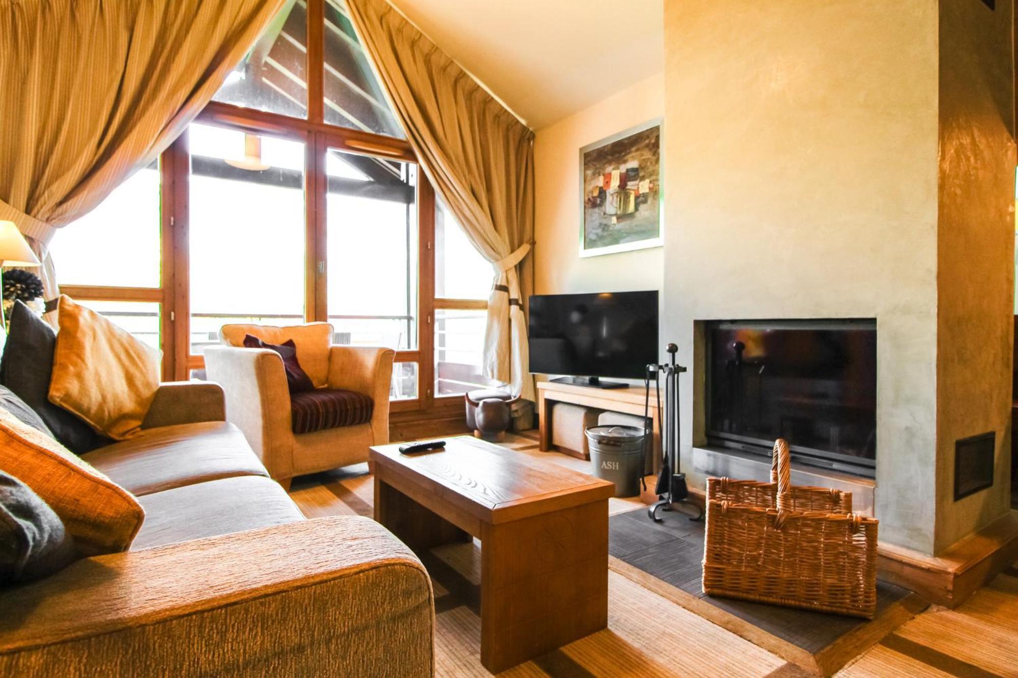 Exceptional 3 Bed Penthouse With Fireplace And Stunning Views Flaine Ngoại thất bức ảnh
