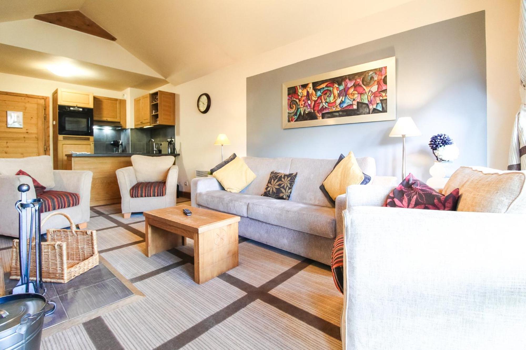 Exceptional 3 Bed Penthouse With Fireplace And Stunning Views Flaine Ngoại thất bức ảnh