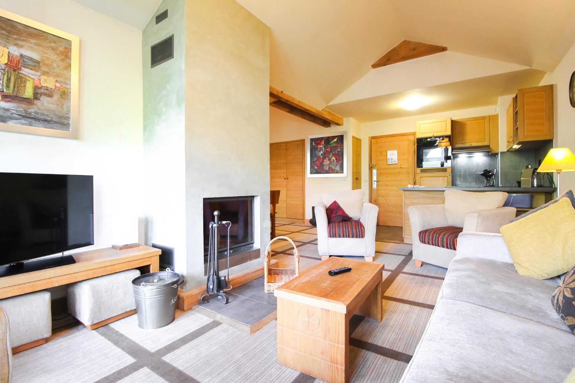 Exceptional 3 Bed Penthouse With Fireplace And Stunning Views Flaine Ngoại thất bức ảnh